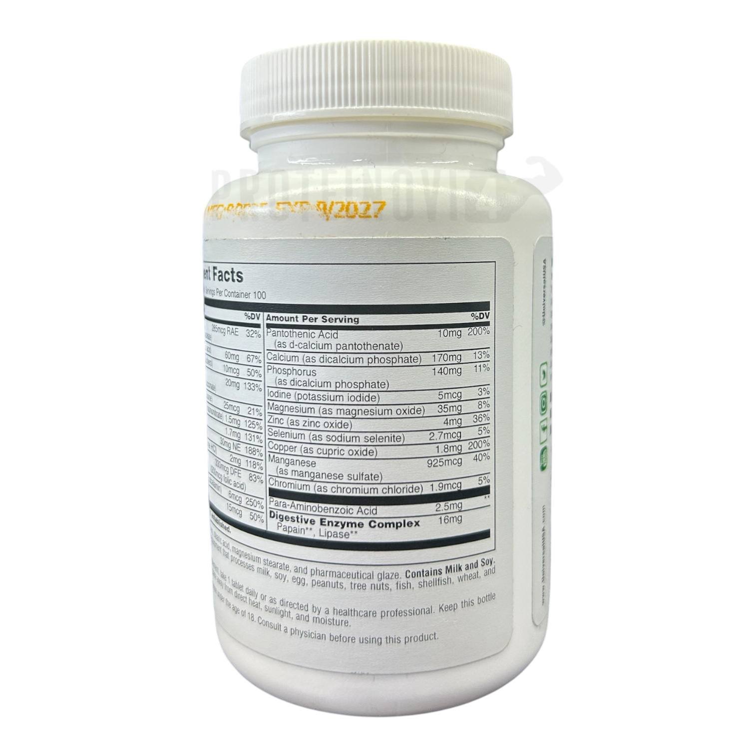 UNIVERSAL Daily Formula 100tab
