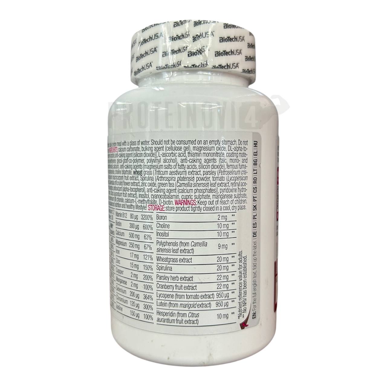 BIOTECH USA Multivitamin for Women 60tab