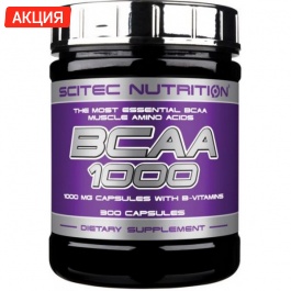 SCITEC NUTRITION BCAA 1000 100caps