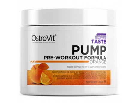 OSTROVIT Pump Pre-Workout Formula 300g
