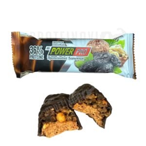 POWER PRO протеїновий батончик чорнослив-горіх волоський 60г