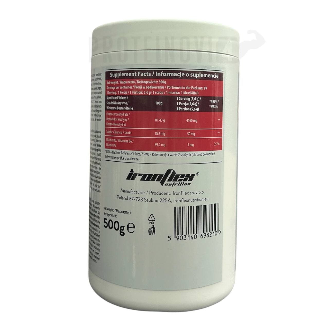 Iron Flex Creatine Monohydrate 500gr