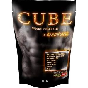 POWER PRO CUBE Whey Protein +синефрин 1kg
