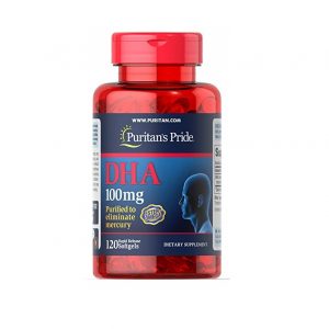 PURITANS PRIDE DHA 100MG 120caps