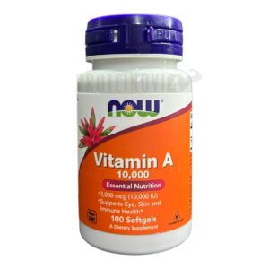 NOW Vitamin A 10000IU 100Softgels
