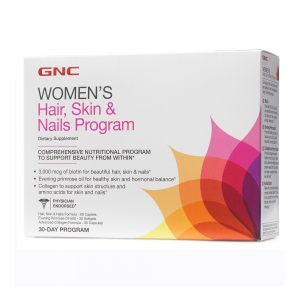 GNC WOMENS Hair Skin Nails 30day program