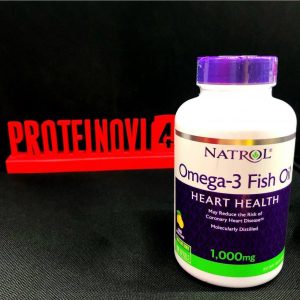 Natrol Omega 3 Fish Oil 90caps lemon