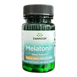 Swanson Melatonin 3mg 60caps
