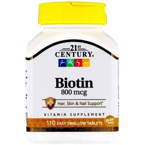 21st CENTURY Biotin 800mcg 110tablets