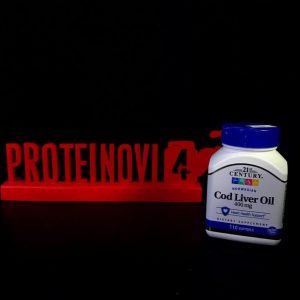 21st Cod Liver Oil 400mg 110caps