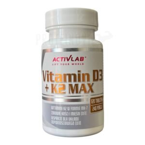 ActivLab Vitamin D3 + K2 Max 120tab