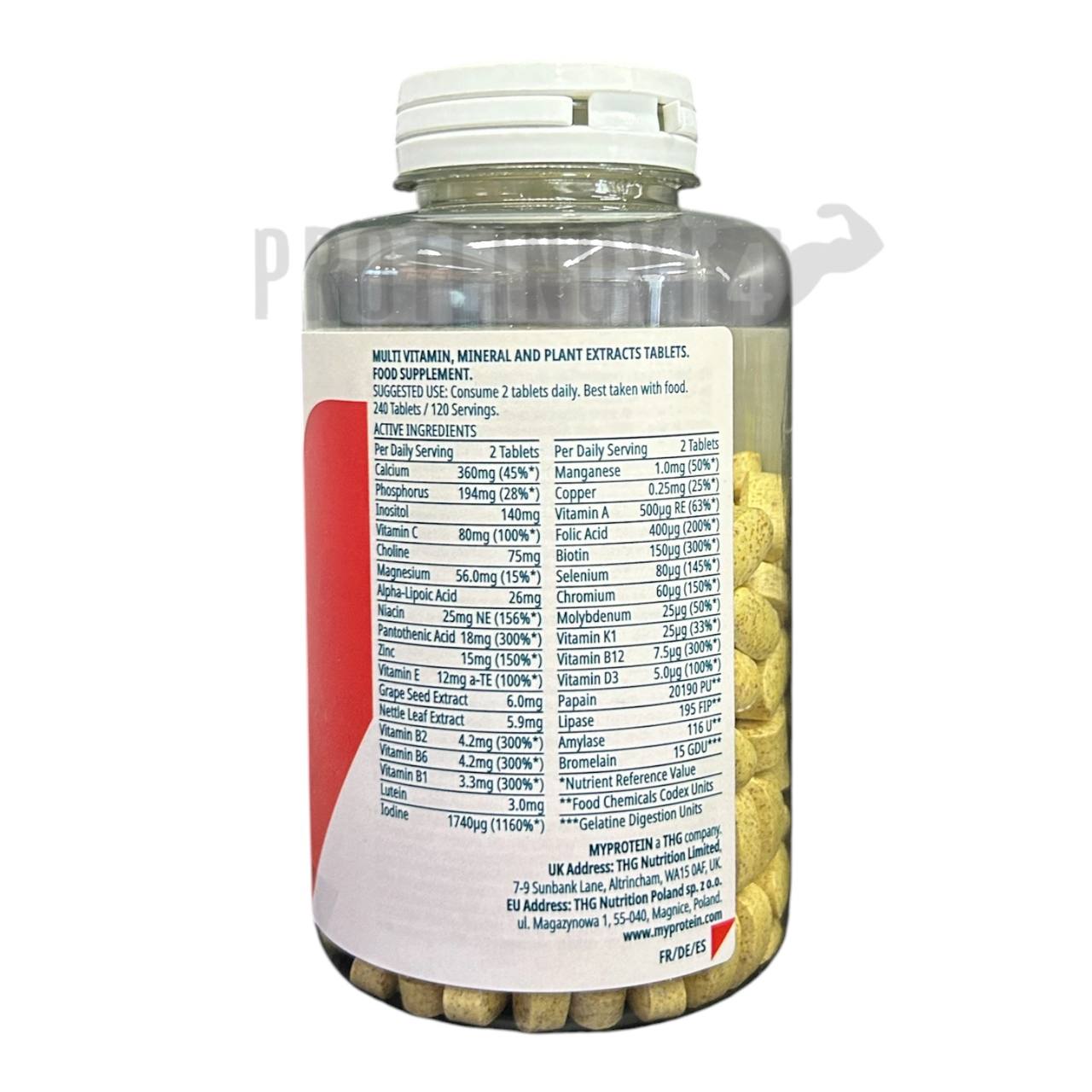 Myprotein Alpha Men Super Multi Vitamin 240tab