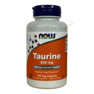 NOW Taurine 500mg 100VegCaps