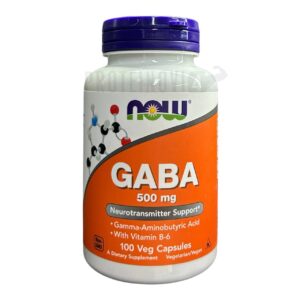 NOW Gaba 500mg 100Veg Caps