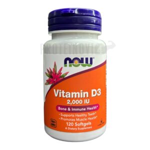 NOW D3 2000ME 120Softgels