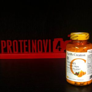 Earths Creation Vitamin C 1000 mg with rose hips 100 tab