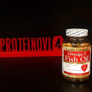 Earths Creation Omega 3-1000 mg (Cholesterol Free) 100 caps