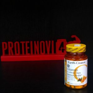 Earths Creation Vitamin C 500 mg with rose hips 100 tab