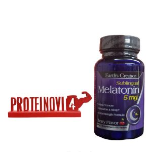 Earths Creation Melatonin 5 mg (Sublingual) 60 tab - Cherry