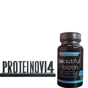 Earths Creation Beautiful Biotin 10000 mcg 60tab
