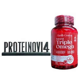 Earths Creation Natural Triple Omega 90Softgels