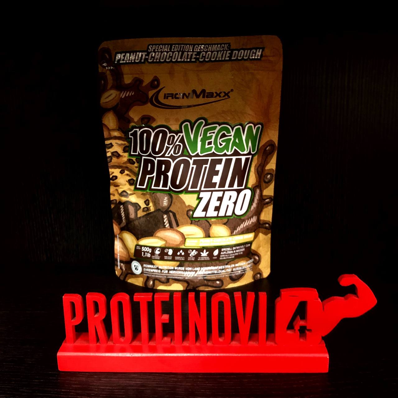 IronMaxx 100% Vegan Protein Zero 500gr