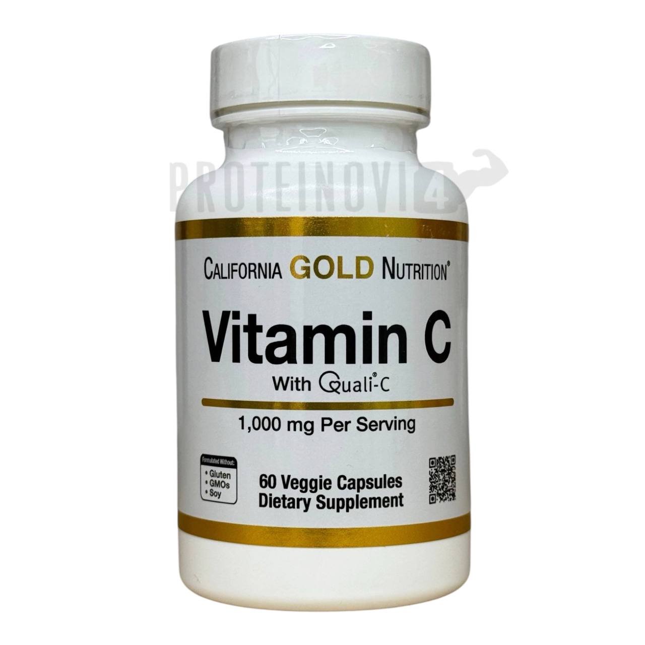 California Gold Vitamin C With Quali-C 1000mg 60VegCaps
