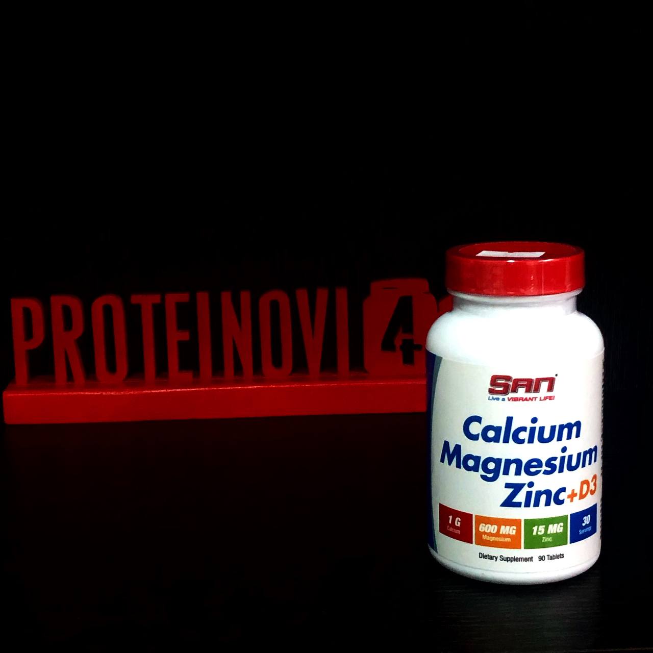 SAN Calcium Magnesium Zinc+D3 90tab