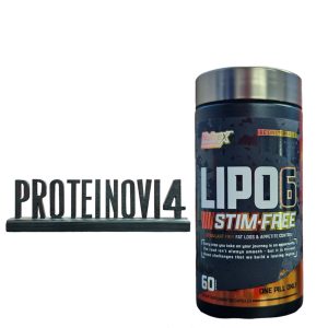 Nutrex Lipo 6 Stim Free 60caps