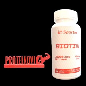 Sporter Biotin 10000mcg 100caps