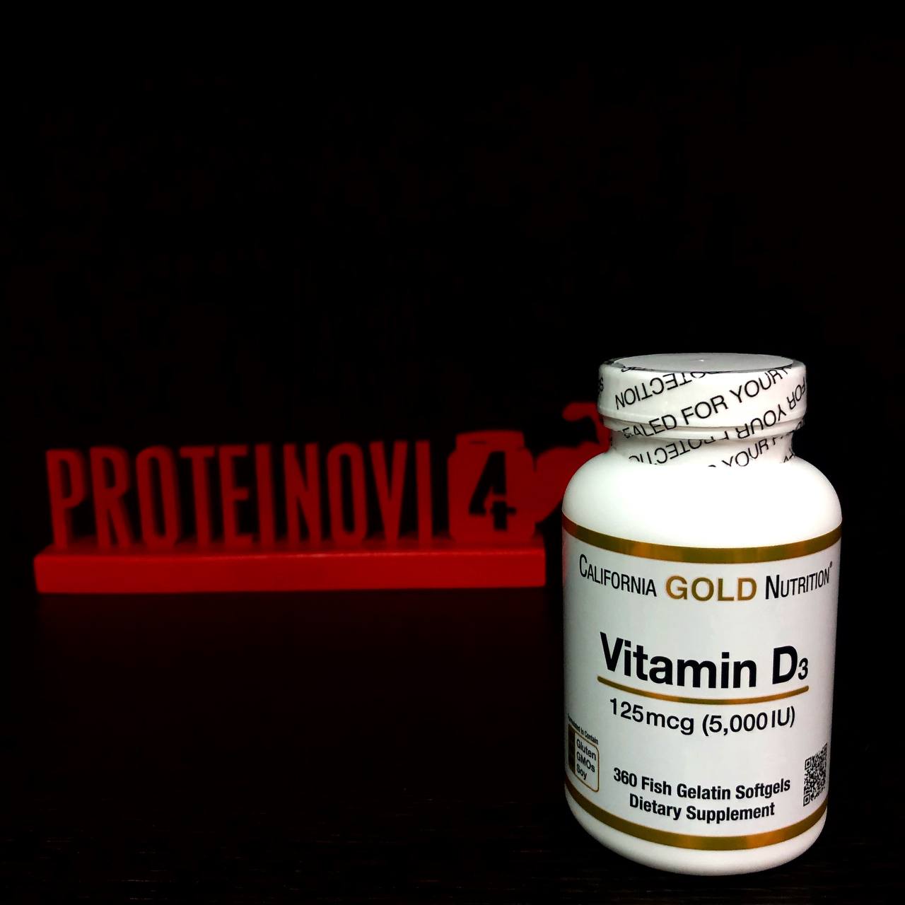 California Gold Vitamin D3 5000IU 360caps