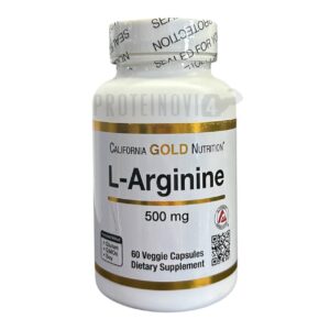 California Gold L Arginine 500mg 60caps