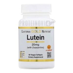 California Gold Lutein with Zeaxanthin 20mg 60caps