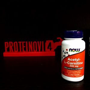 NOW Acetyl L Carnitine 500mg 50caps