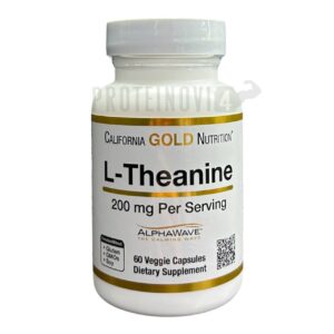 California Gold L-Theanine 200mg 60caps