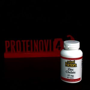 Natural Factors Zinc Chelate 25mg 90tab