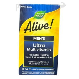 Natures Way Alive Mens Ultra Potency complete multivitamin 60tab