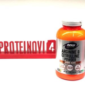 NOW Arginine and Citrulline powder 340gr