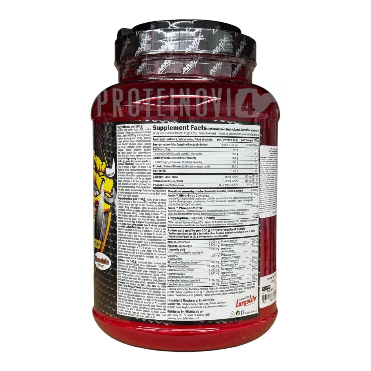 Amix Anabolic Monster Beef Protein 1kg