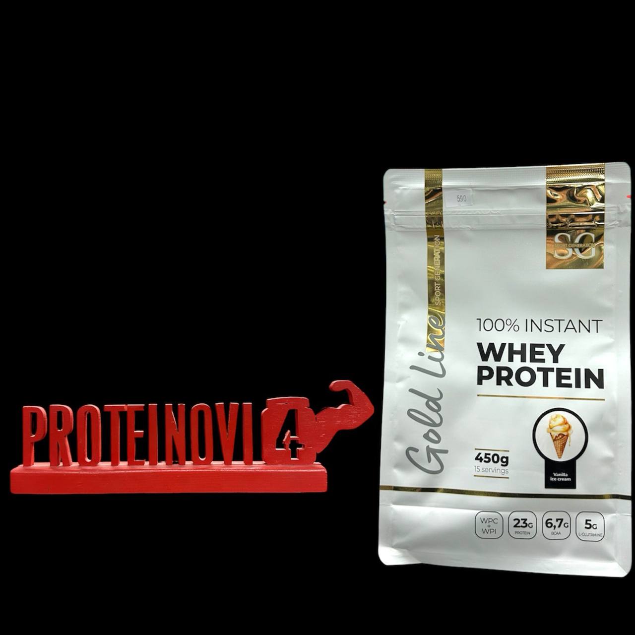 Sport Generation Gold Premium 100% instant Whey Protein 450gr