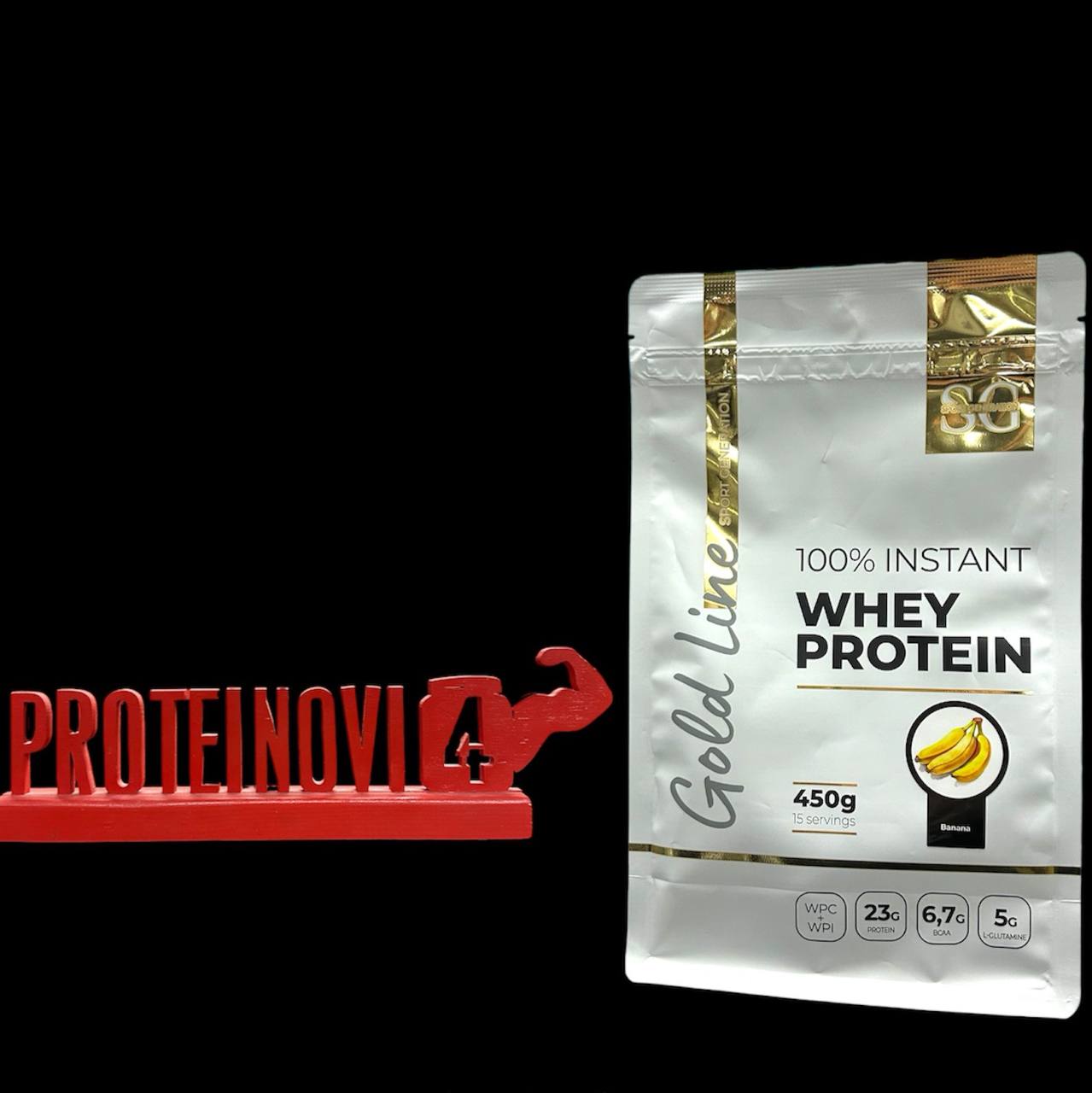 Sport Generation Gold Premium 100% instant Whey Protein 450gr