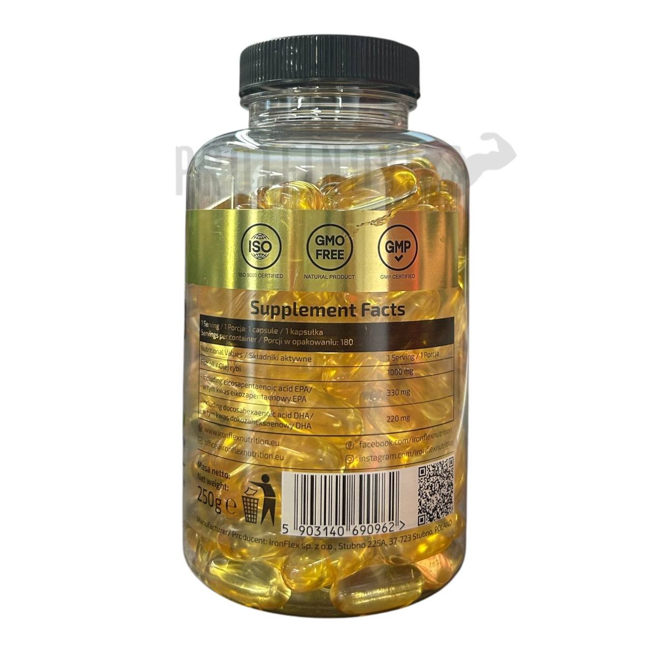 IronFlex Omega 3 180 caps ULTRA