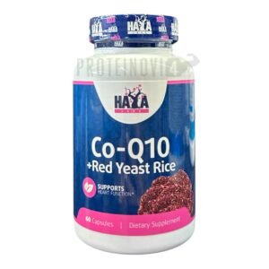 Haya Labs Co Q10 + Red Yeast Rice 60caps