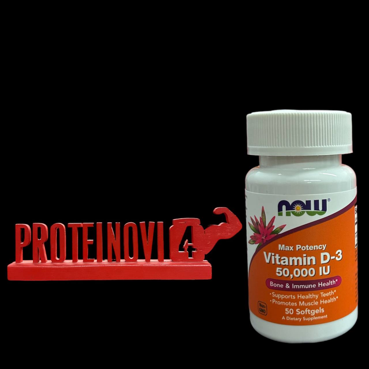 NOW Vitamin D3 50000IU 50caps