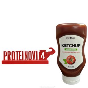 GymBeam Ketchup with stevia 470gr