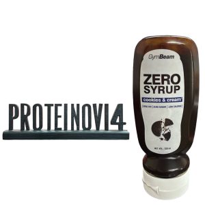 GymBeam Zero Syrup cookies and cream 320ml