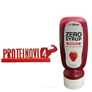 GymBeam Zero Syrup 320ml strawberry