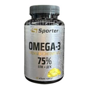 Sporter Omega 3 premium concentrate 750mg EPA and DHA 60cap