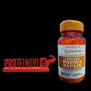 Puritans Pride Papaya Papain 100chewable tab