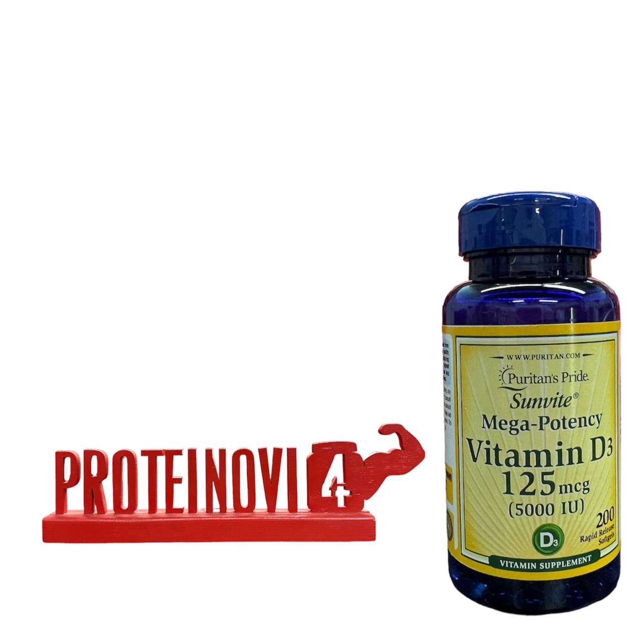 Puritans Pride Vitamin D3 5000IU 200caps